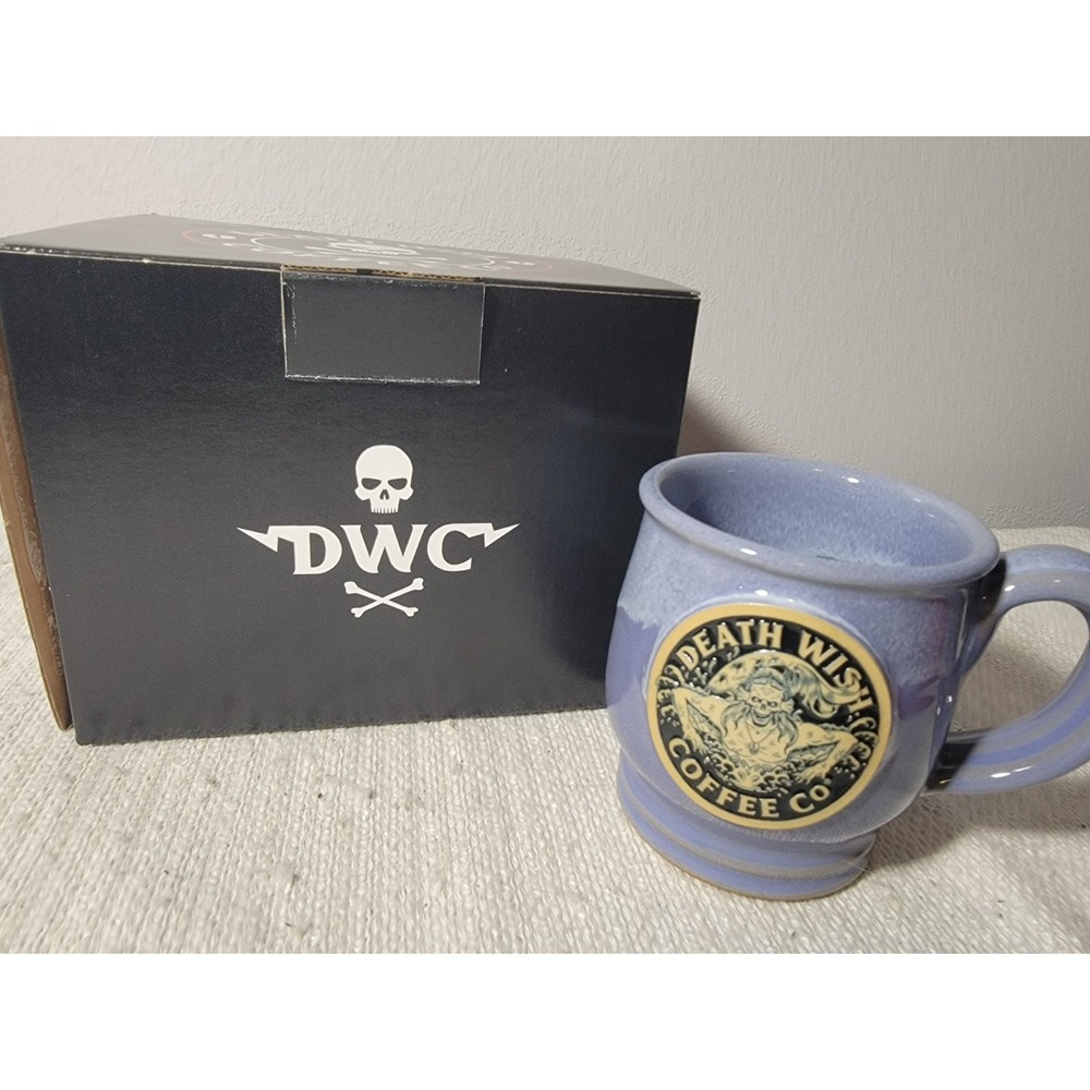 Death Wish Coffee Make Waves Merman Mug 2025 Limited Edition 1797 of 3000 NEW